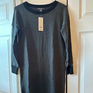 French Connection Women’s gray sweater dress - small